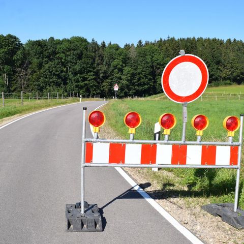 Straßensperrung