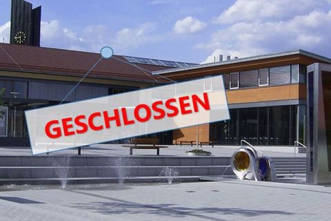 Rathaus geschlossen