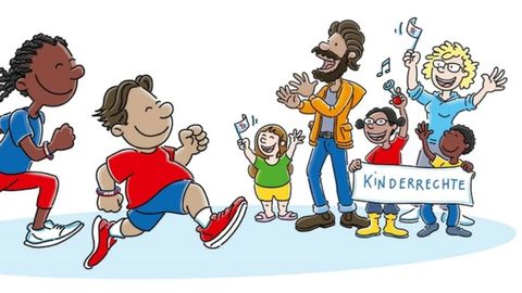 Kinderrechte-Sponsorenlauf