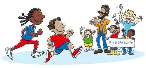 Kinderrechte-Sponsorenlauf