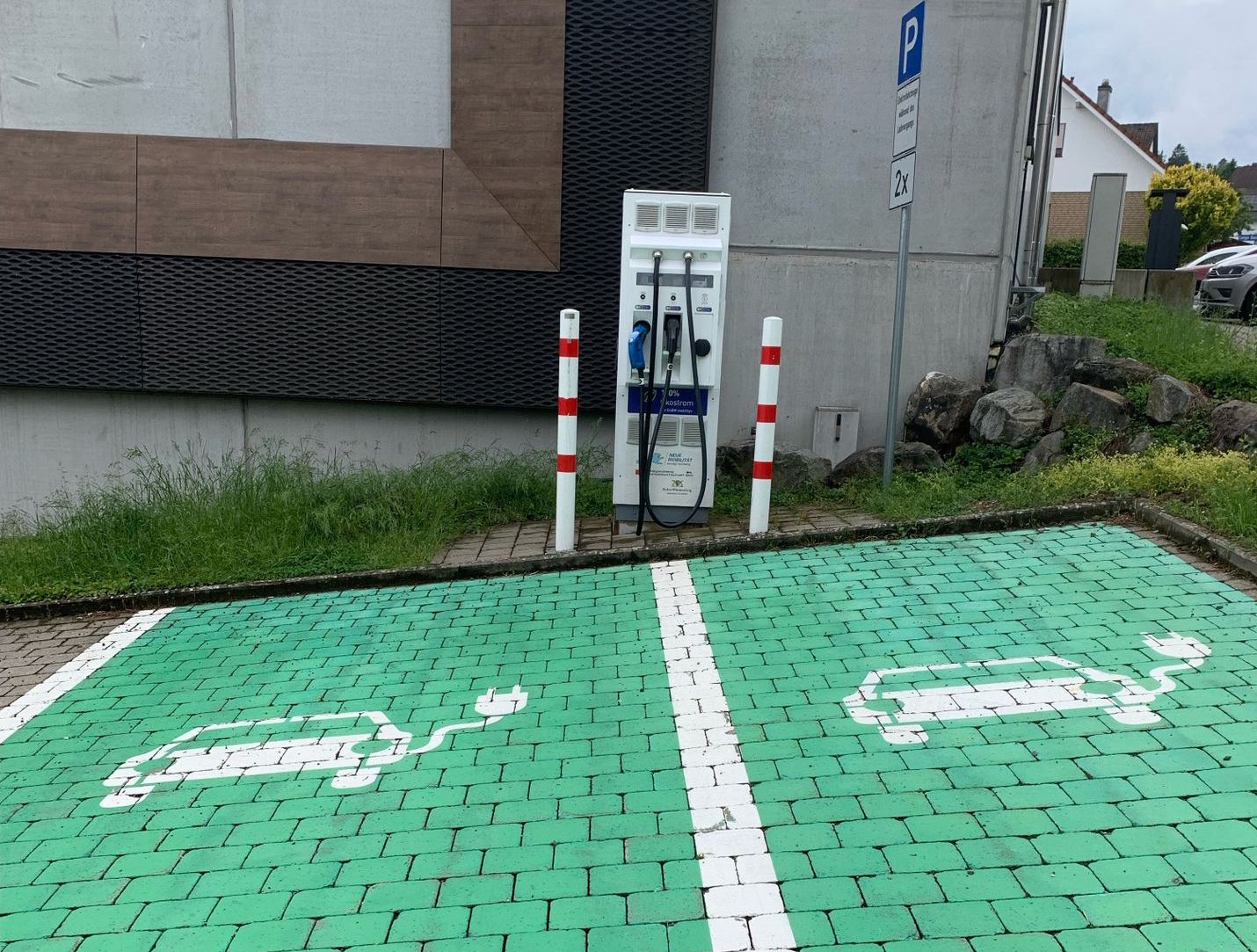 Ladestation bei Zieglers Backloft in Loßburg