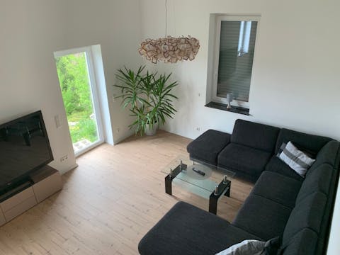 Wohnzimmer Fewo Johne