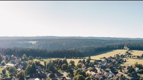 Schömberg von oben