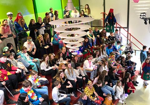 Faschingsfeier im Foyer 