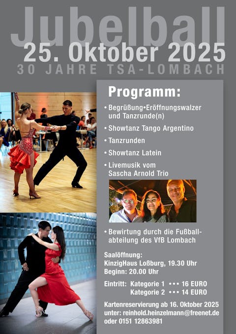 Plakat TSA Lombach