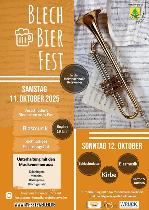 Plakat Blech-Bier-Fest
