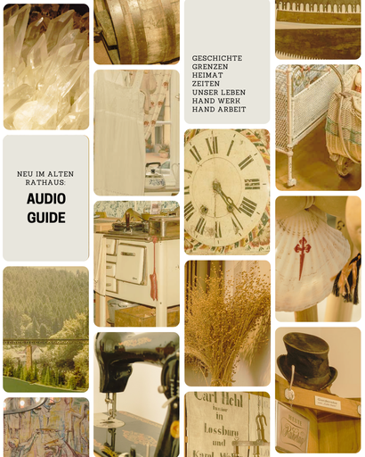 Collage aus Exponaten des Loßburger Heimatmuseums