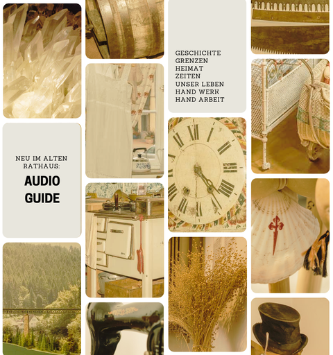 Collage aus Exponaten des Loßburger Heimatmuseums